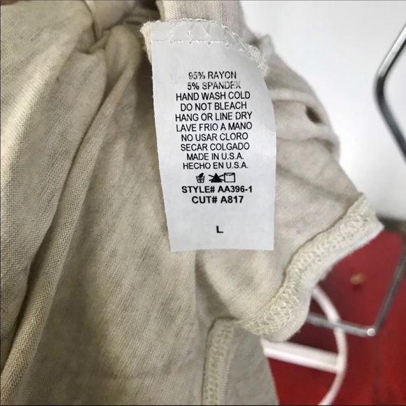 Kali Reve Texas Tie Front Cropped T-Shirt - Picture 5 of 7